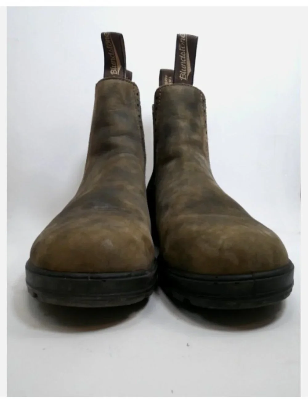 Blundstone 1351 High Top Boots Rustic Brown Women Sz 4 US 7 Chelsea Style Bootie